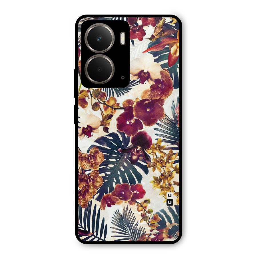 Vintage Rustic Flowers Metal Back Case for Realme P3