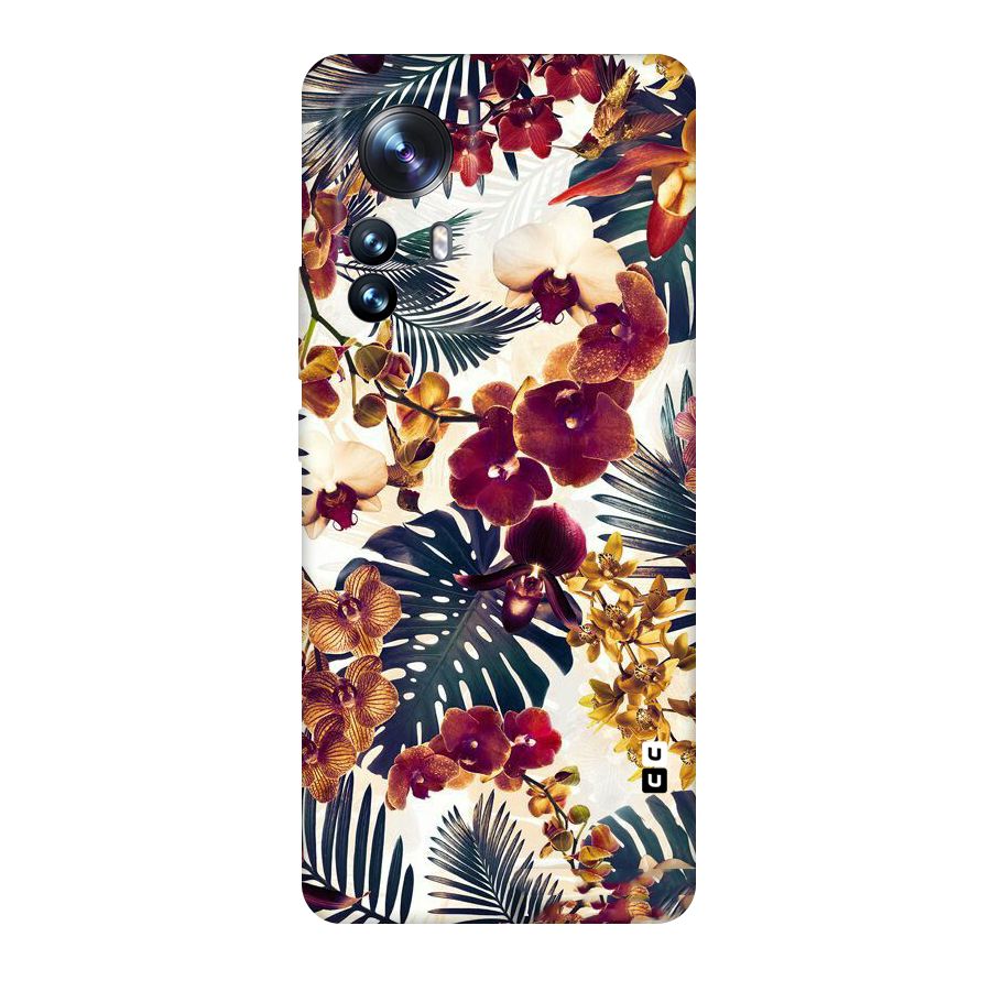 Vintage Rustic Flowers Original Polycarbonate Back Case for Xiaomi 12 Pro