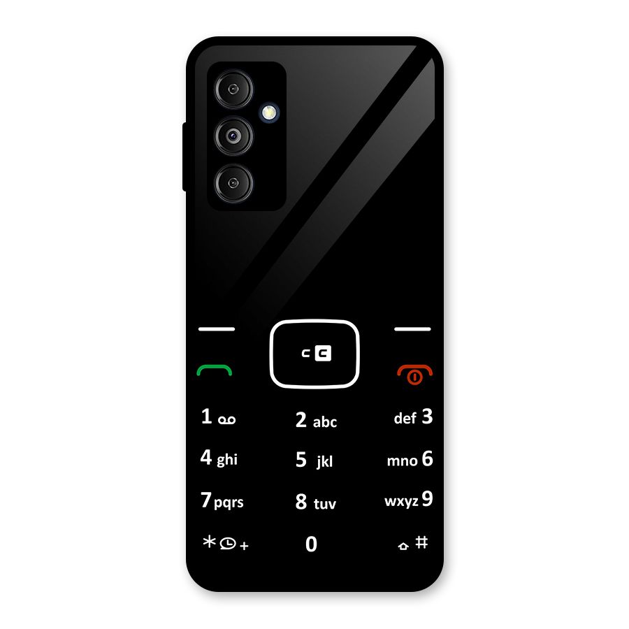Vintage Smart Phone Glass Back Case for Galaxy M14 5G