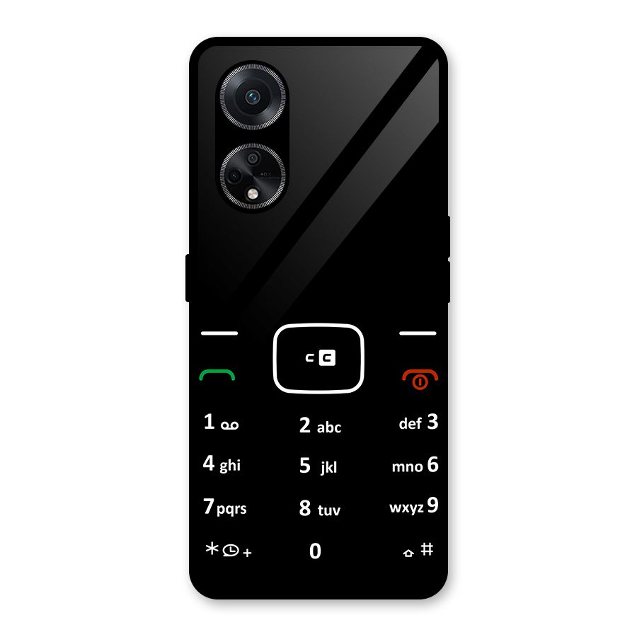 Vintage Smart Phone Glass Back Case for Oppo F23