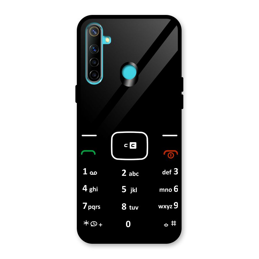 Vintage Smart Phone Glass Back Case for Realme Narzo 10