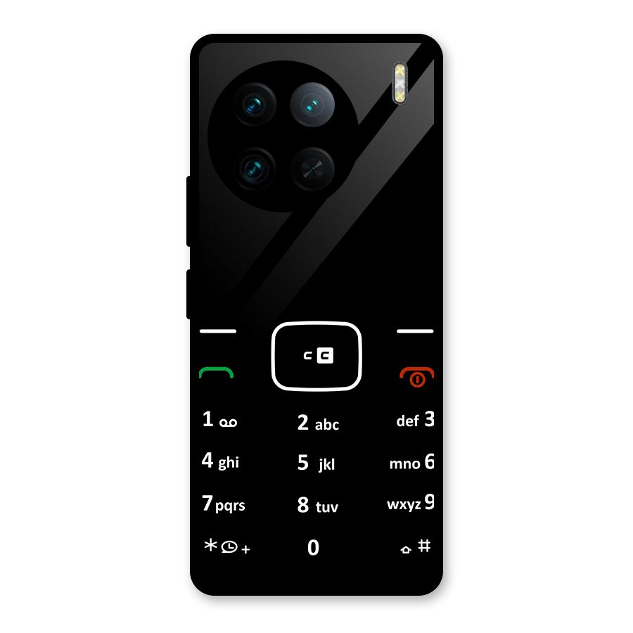 Vintage Smart Phone Glass Back Case for Vivo X90 Pro