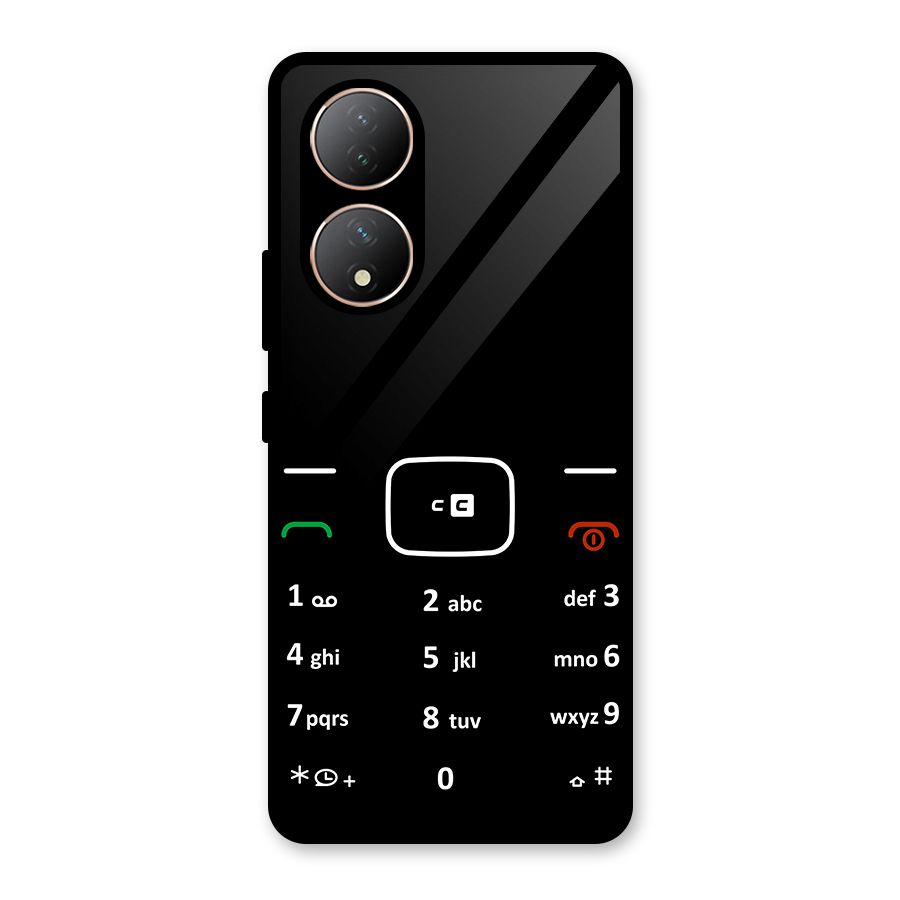 Vintage Smart Phone Glass Back Case for Vivo Y100A
