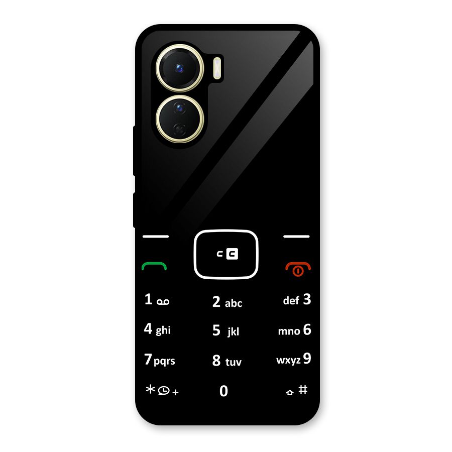 Vintage Smart Phone Glass Back Case for Vivo Y16