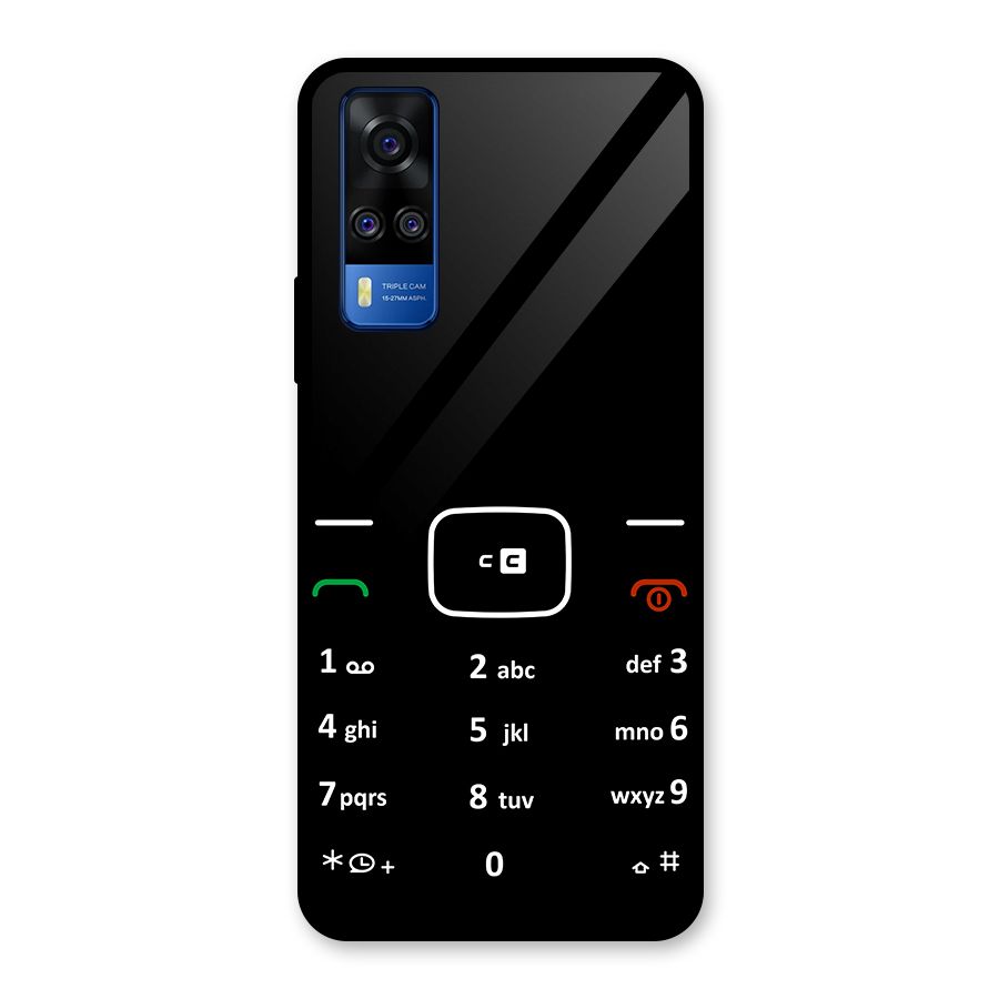 Vintage Smart Phone Glass Back Case for Vivo Y31
