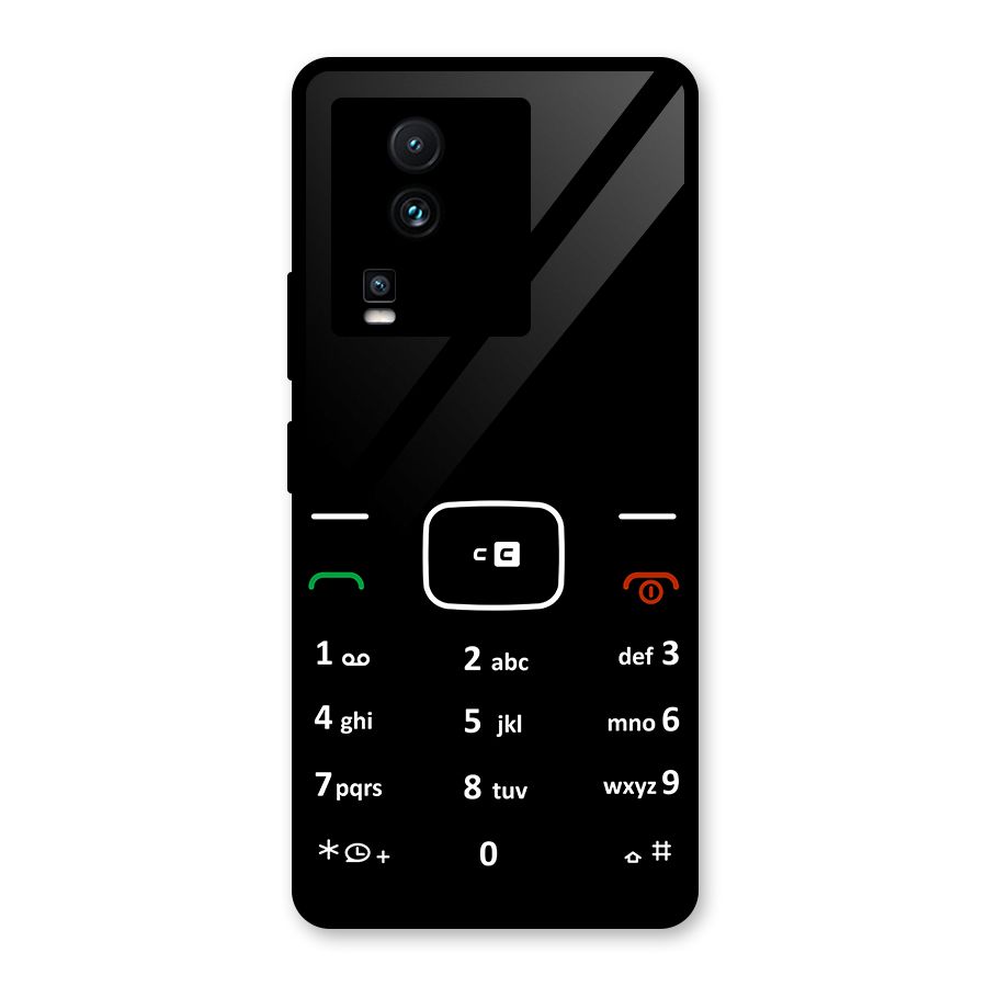 Vintage Smart Phone Glass Back Case for Vivo iQOO Neo 7 Pro