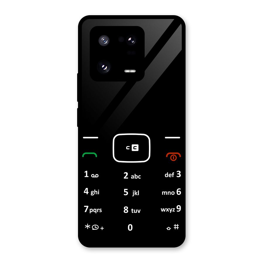 Vintage Smart Phone Glass Back Case for Xiaomi 13 Pro