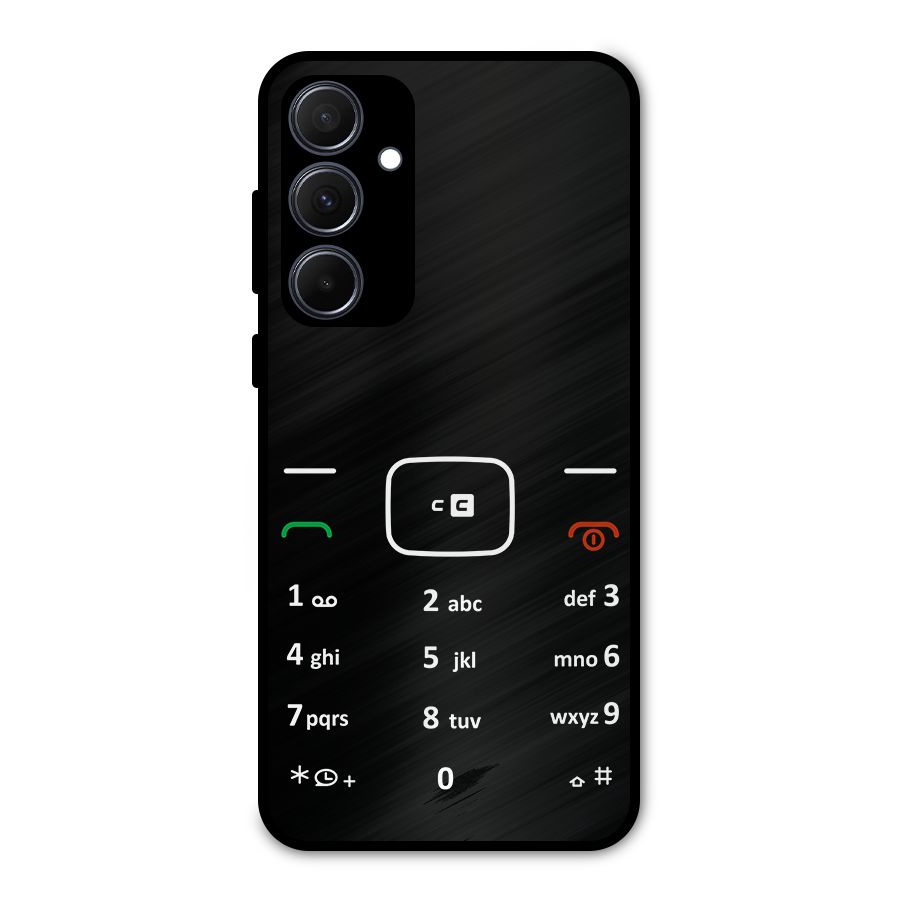 Vintage Smart Phone Metal Back Case for Galaxy A35