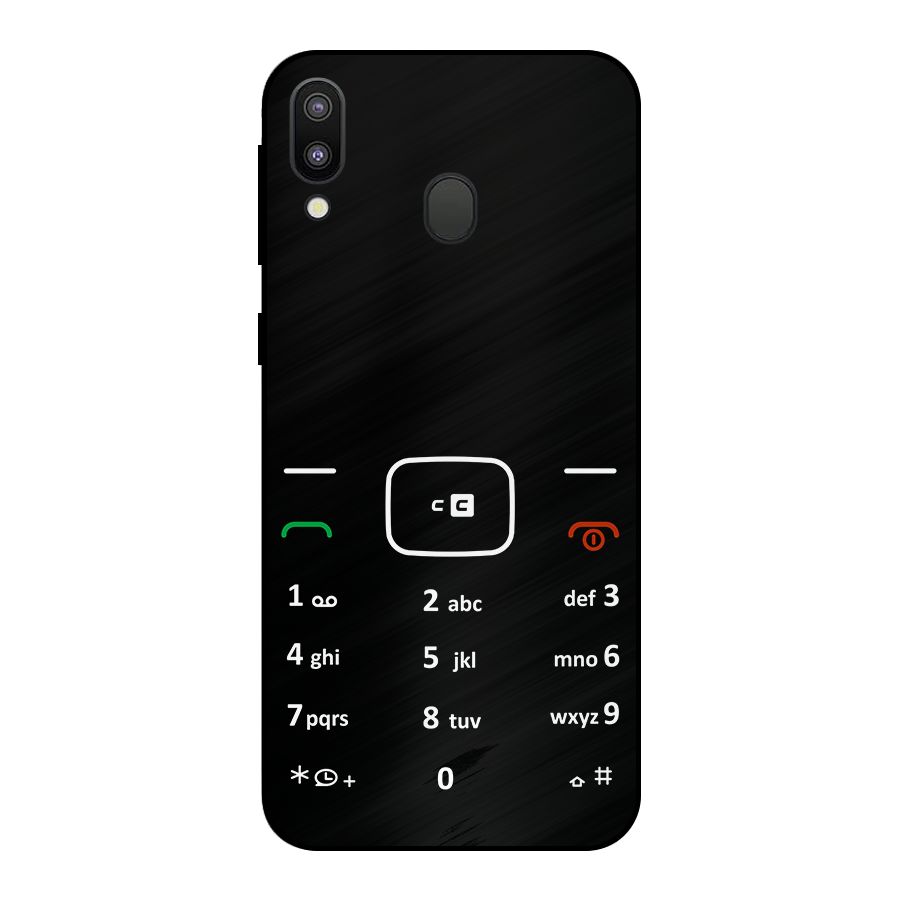 Vintage Smart Phone Metal Back Case for Galaxy M20