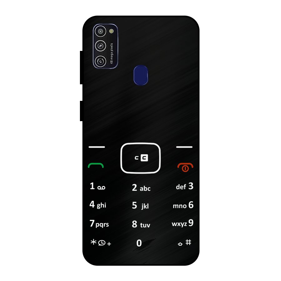 Vintage Smart Phone Metal Back Case for Galaxy M30s