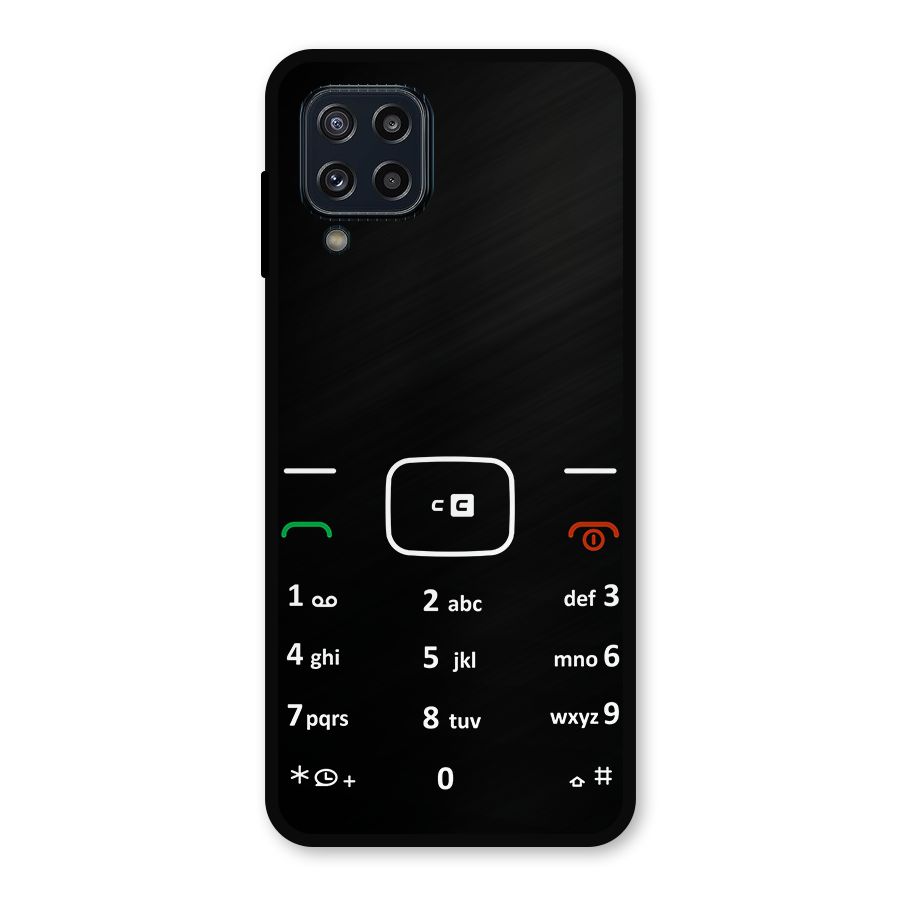Vintage Smart Phone Metal Back Case for Galaxy M32