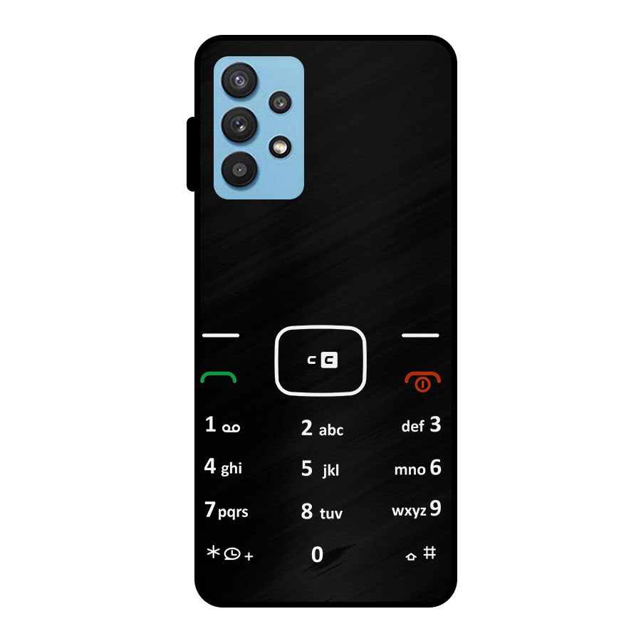 Vintage Smart Phone Metal Back Case for Galaxy M32 5G