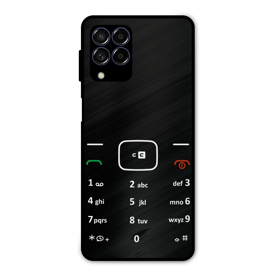 Vintage Smart Phone Metal Back Case for Galaxy M53 5G