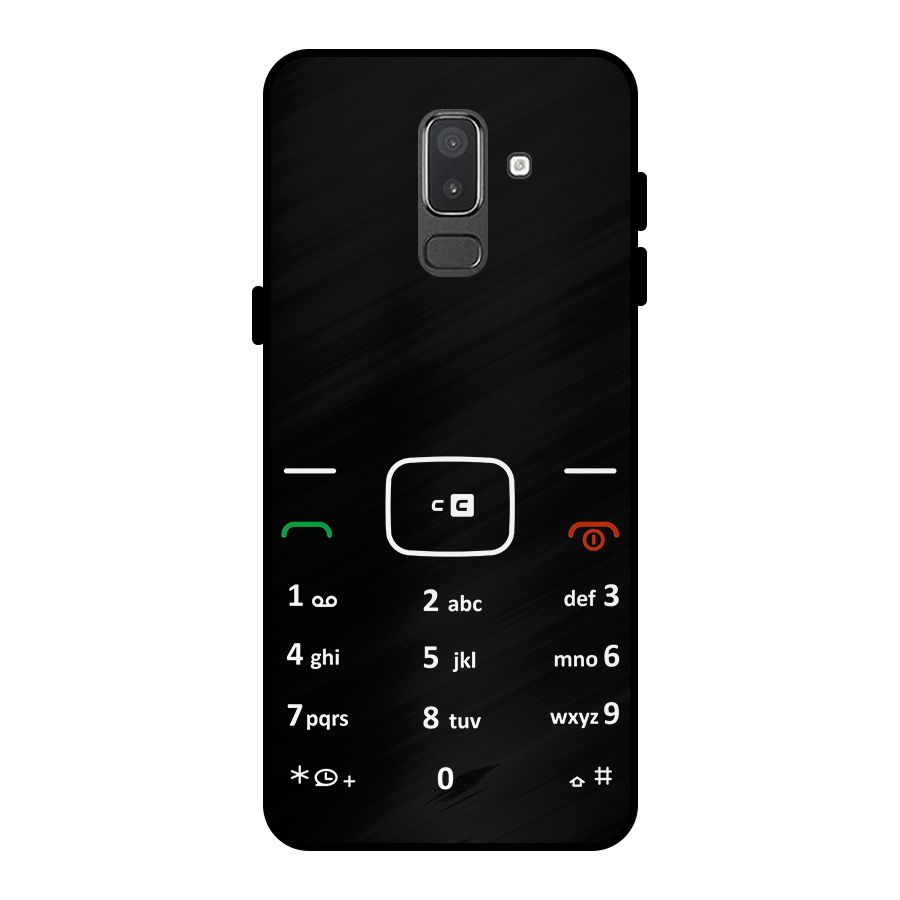 Vintage Smart Phone Metal Back Case for Galaxy On8 (2018)