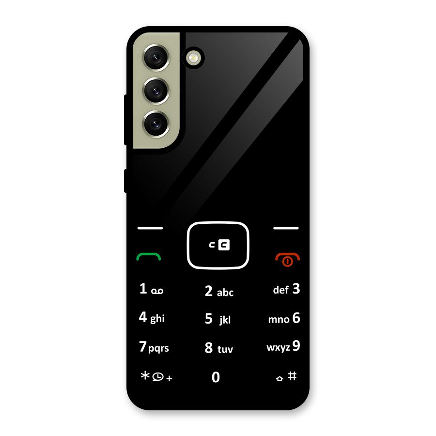 Vintage Smart Phone Metal Back Case for Galaxy S21 FE 5G (2023)