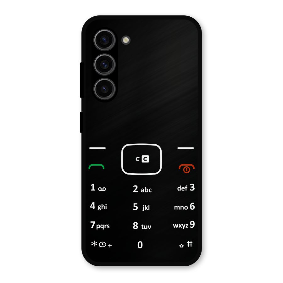 Vintage Smart Phone Metal Back Case for Galaxy S23