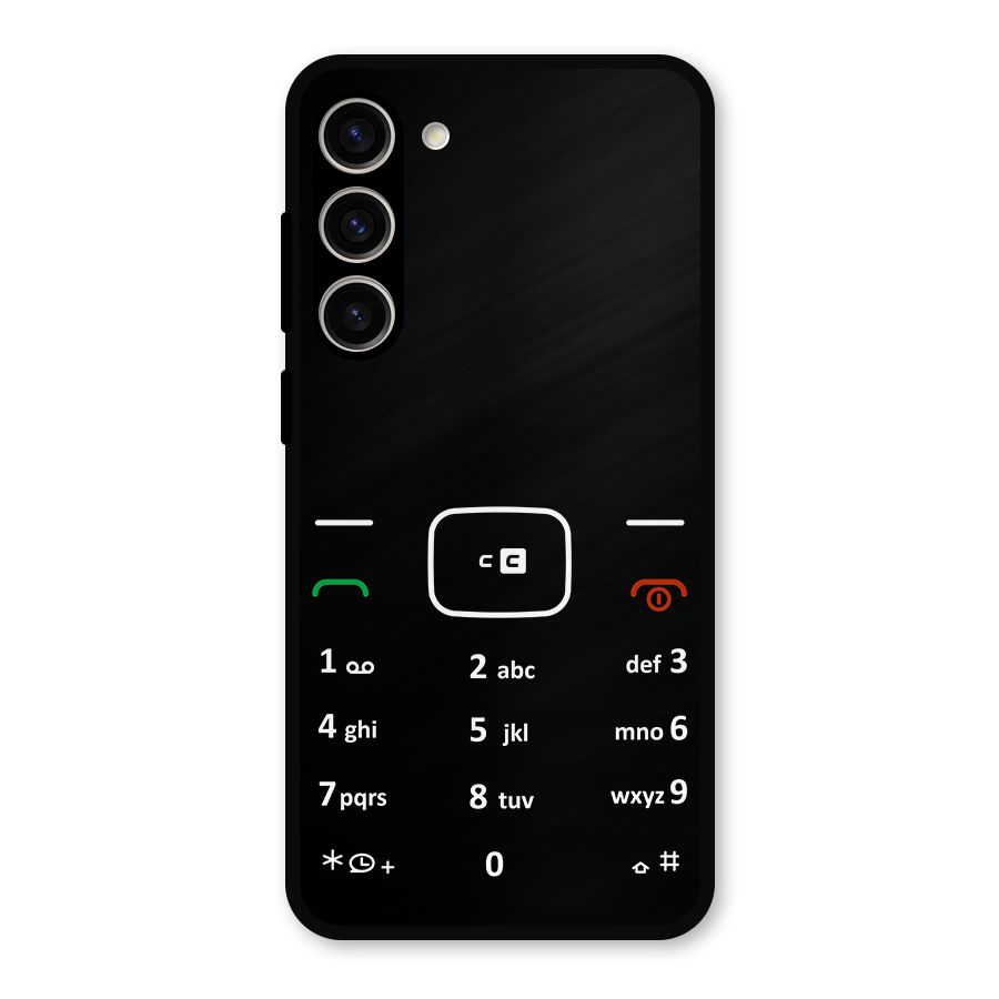 Vintage Smart Phone Metal Back Case for Galaxy S23 Plus