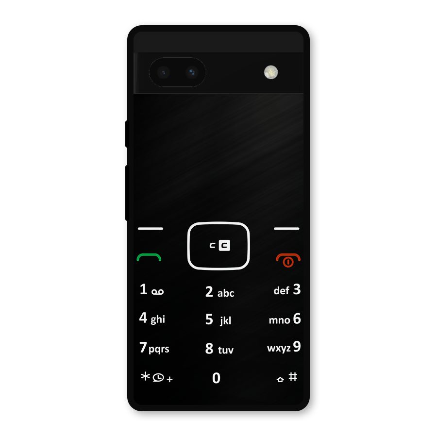 Vintage Smart Phone Metal Back Case for Google Pixel 6a