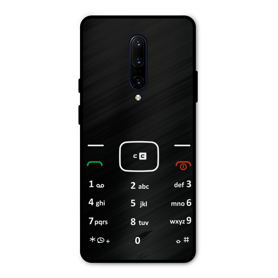 Vintage Smart Phone Metal Back Case for OnePlus 7 Pro