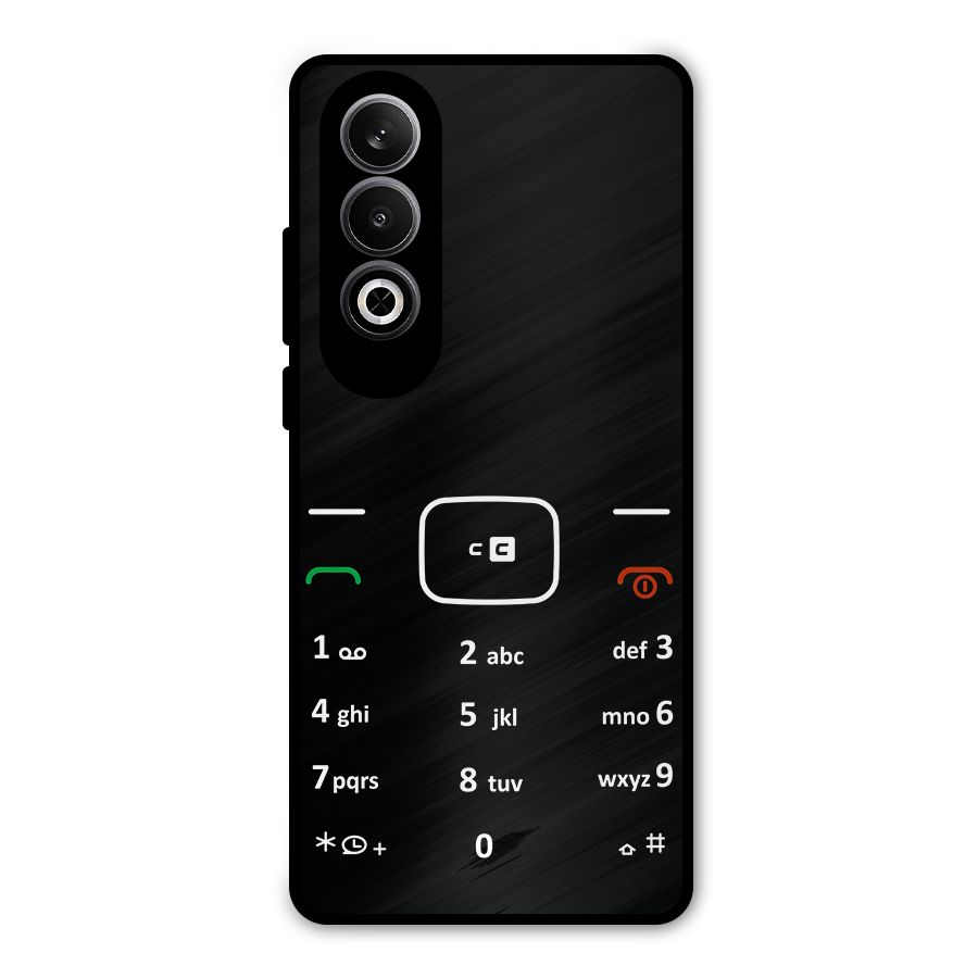 Vintage Smart Phone Metal Back Case for OnePlus Nord CE4