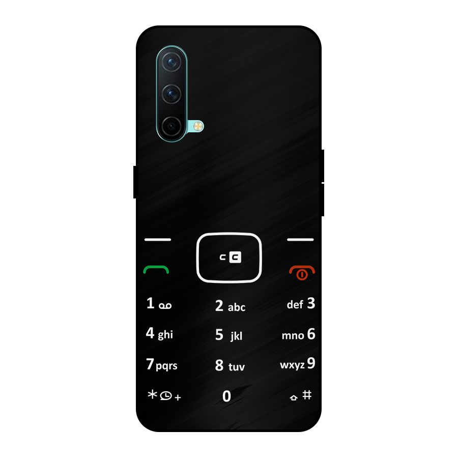 Vintage Smart Phone Metal Back Case for OnePlus Nord CE 5G