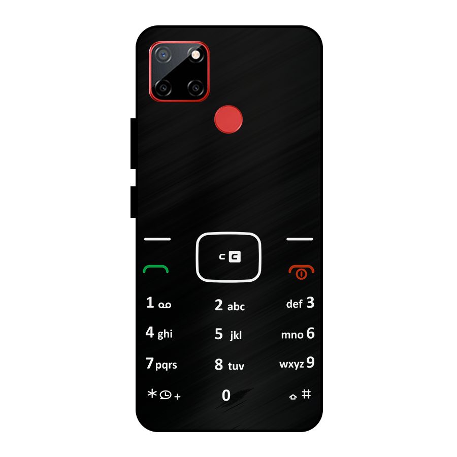 Vintage Smart Phone Metal Back Case for Realme C12