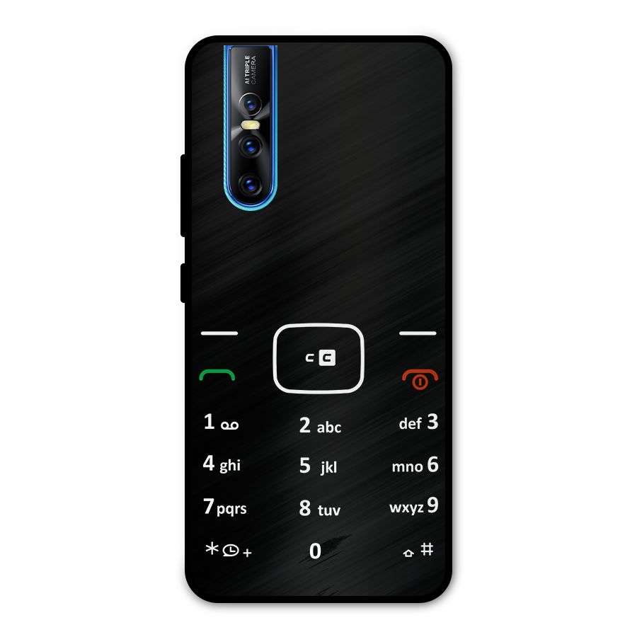 Vintage Smart Phone Metal Back Case for Vivo V15 Pro