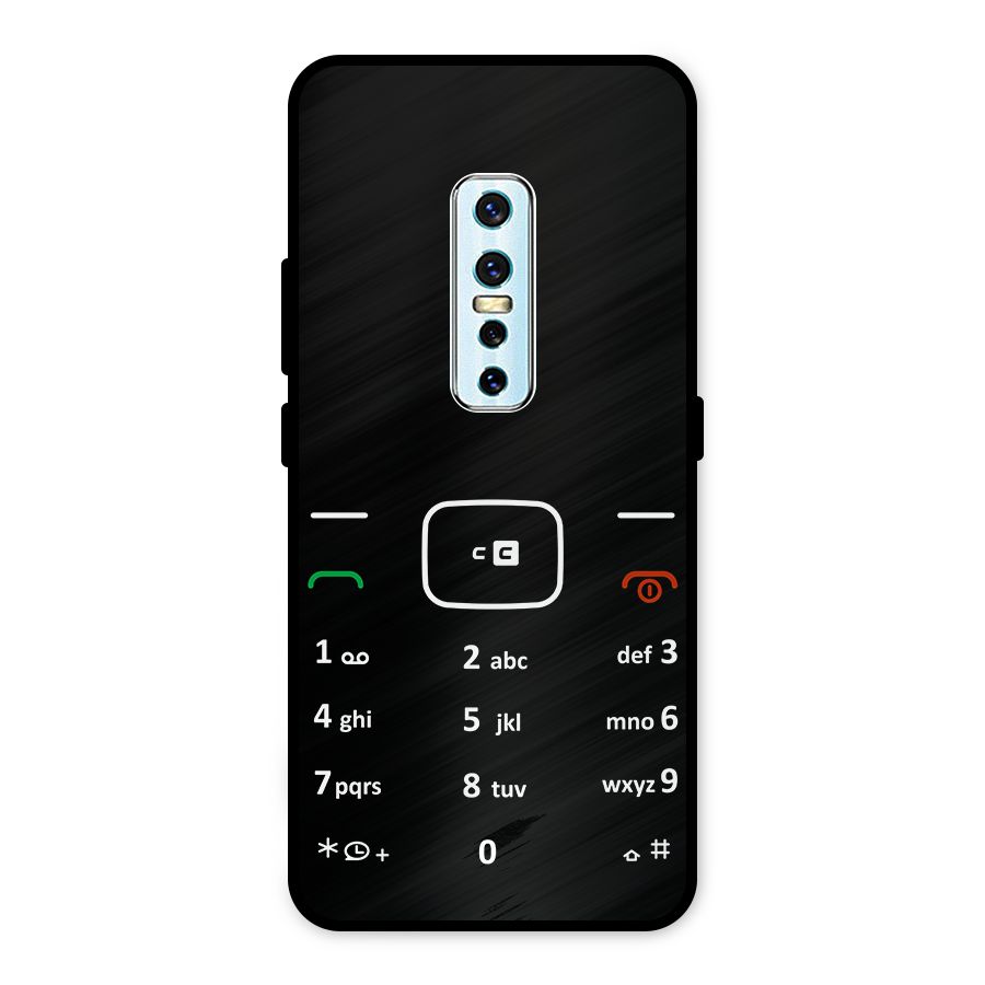 Vintage Smart Phone Metal Back Case for Vivo V17 Pro