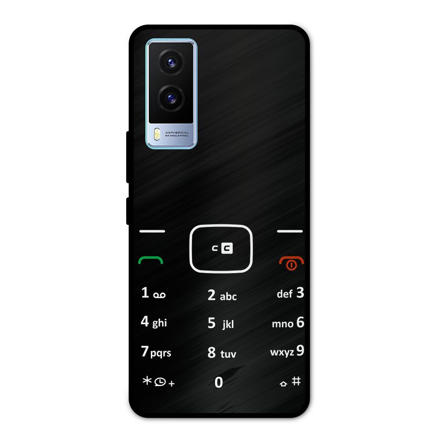 Vintage Smart Phone Metal Back Case for Vivo V21e 5G