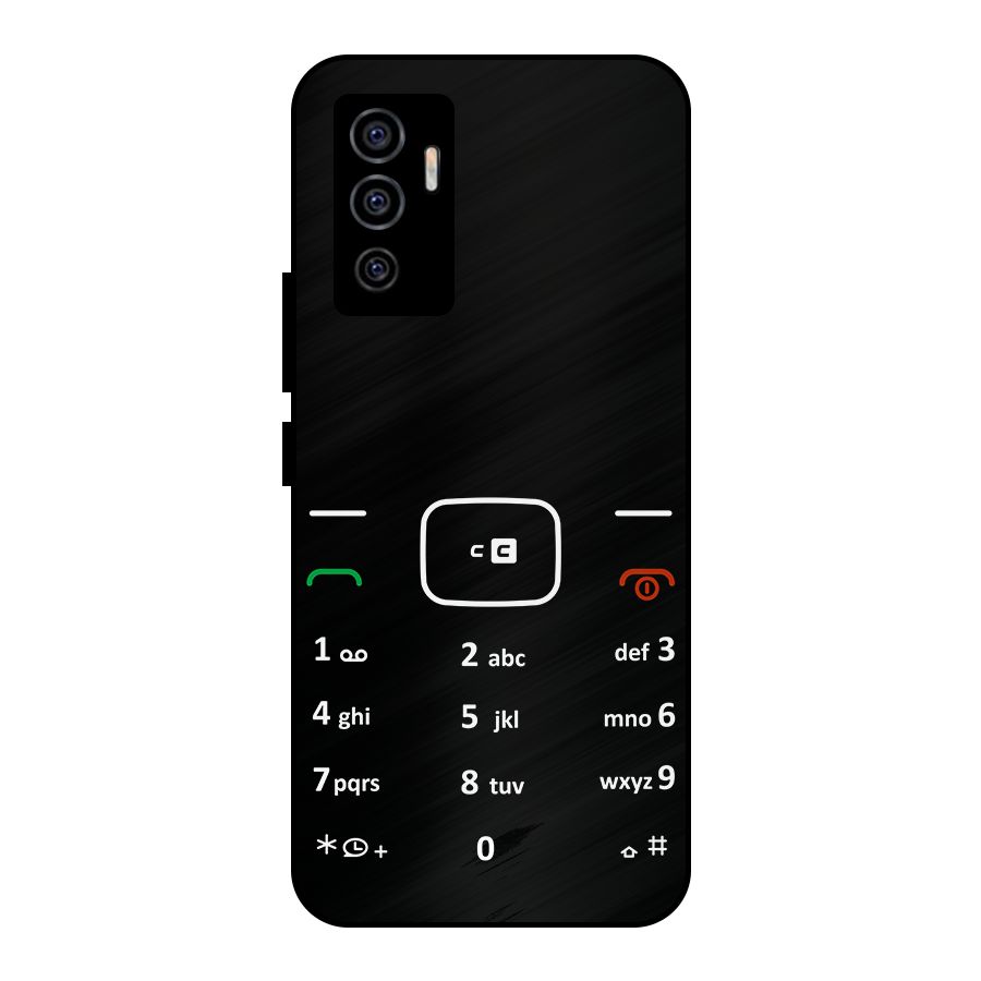 Vintage Smart Phone Metal Back Case for Vivo V23e