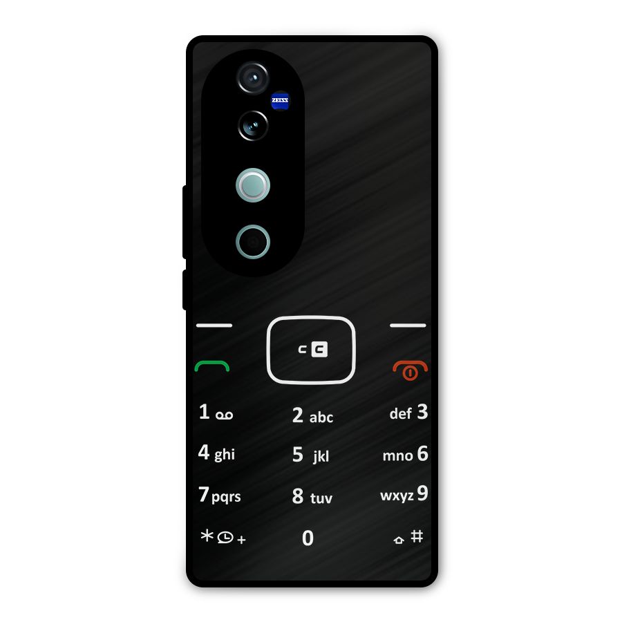 Vintage Smart Phone Metal Back Case for Vivo V40