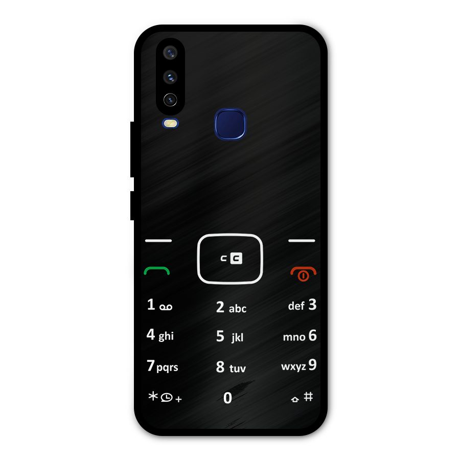 Vintage Smart Phone Metal Back Case for Vivo Y15