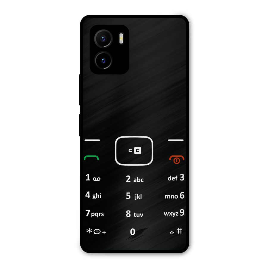Vintage Smart Phone Metal Back Case for Vivo Y15s