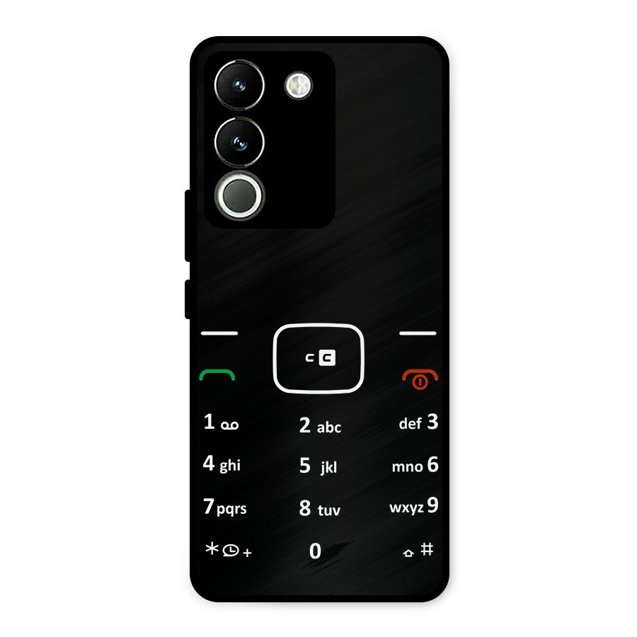 Vintage Smart Phone Metal Back Case for Vivo Y200