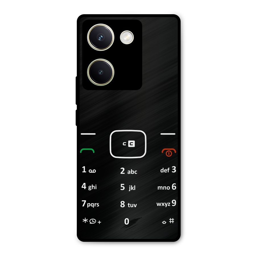Vintage Smart Phone Metal Back Case for Vivo Y200 Pro