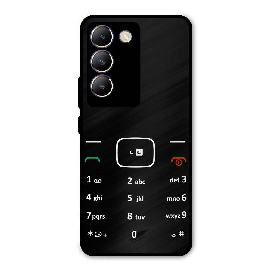 Vintage Smart Phone Metal Back Case for Vivo Y200e