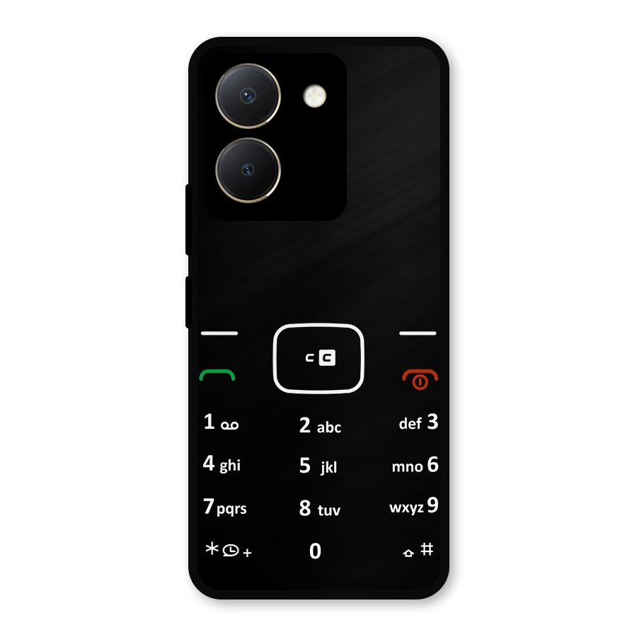 Vintage Smart Phone Metal Back Case for Vivo Y36