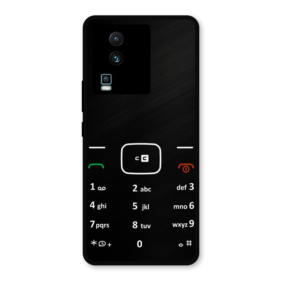 Vintage Smart Phone Metal Back Case for iQOO Neo 7 Pro