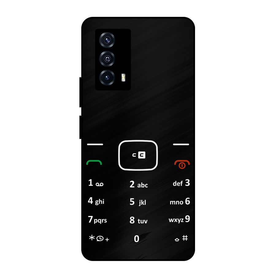 Vintage Smart Phone Metal Back Case for iQOO Z5