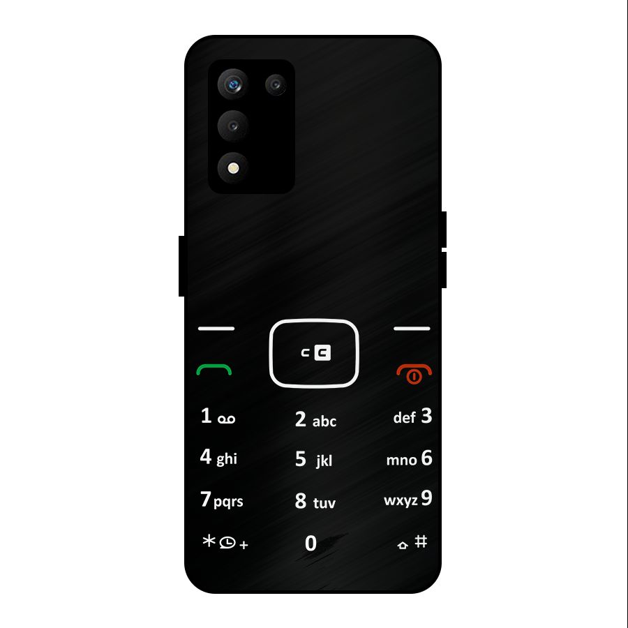 Vintage Smart Phone Metal Back Case for realme 9 5G SE
