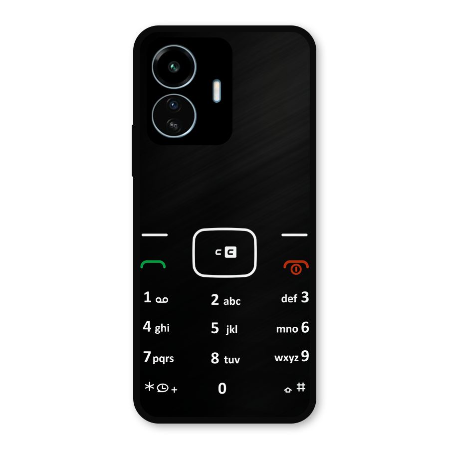 Vintage Smart Phone Metal Back Case for vivo iQOO Z6 Lite 5G