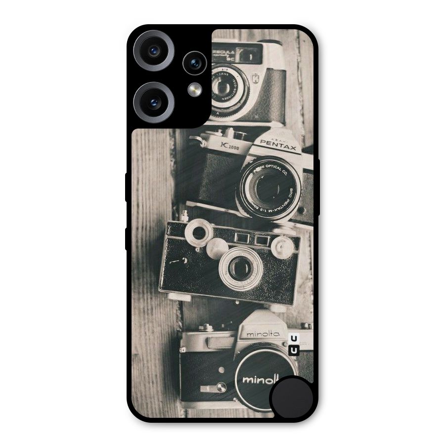 Vintage Style Shutter Metal Back Case for Nothing CMF Phone 2 Pro