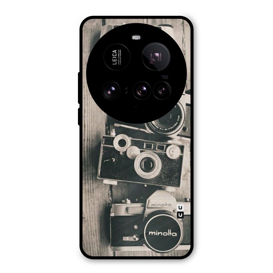 Vintage Style Shutter Metal Back Case for Xiaomi 15 Ultra