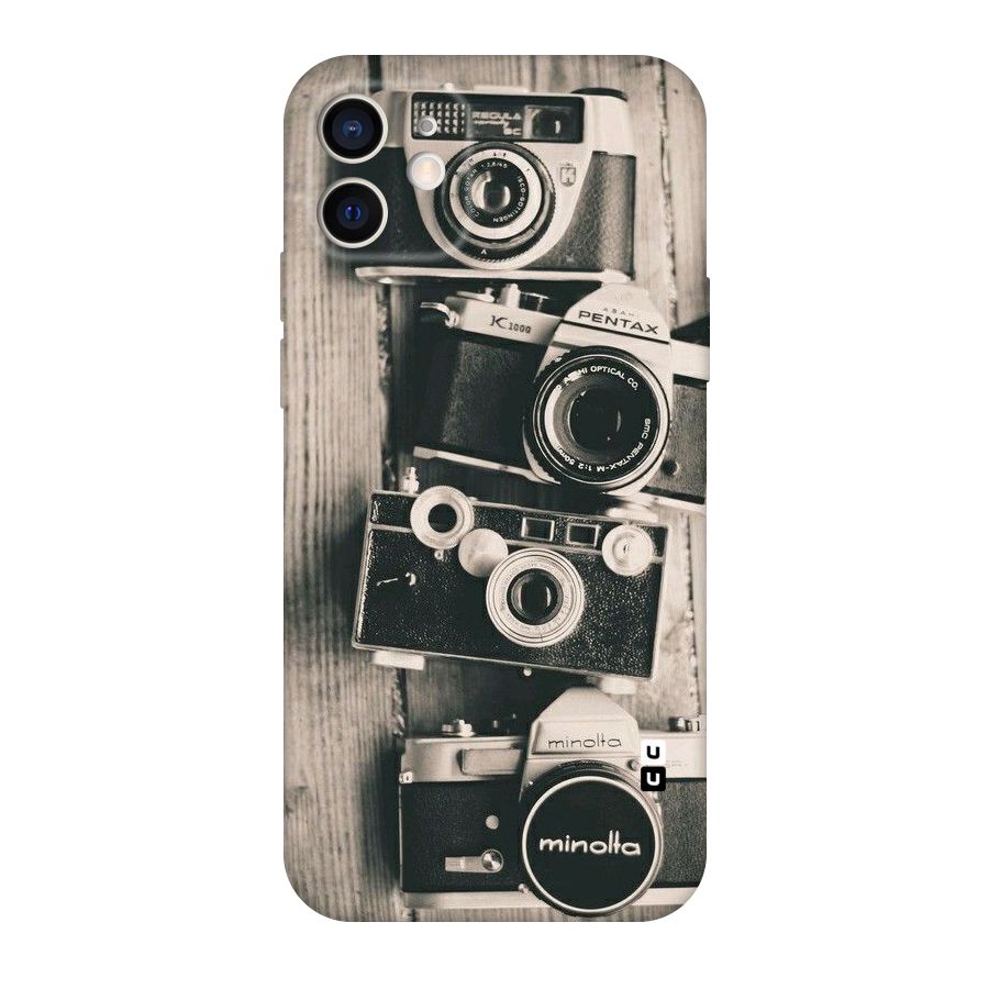 Vintage Style Shutter Original Polycarbonate Back Case for iPhone 12