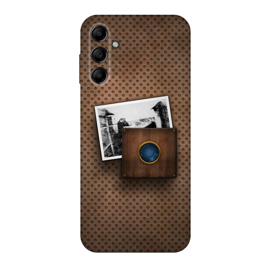 Vintage Wood Camera Original Polycarbonate Back Case for Galaxy A14 5G