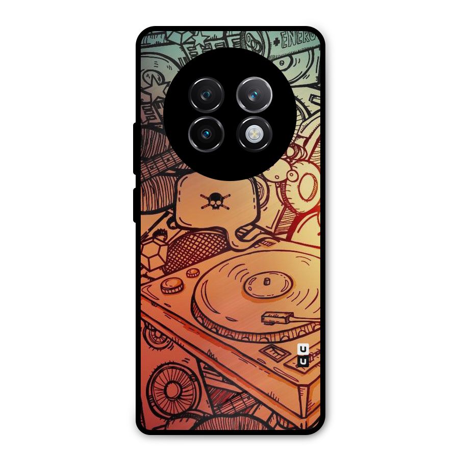 Vinyl Design Metal Back Case for Realme 13 Plus