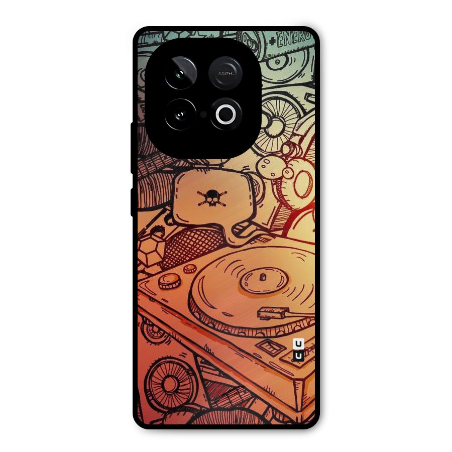 Vinyl Design Metal Back Case for iQOO Neo 10