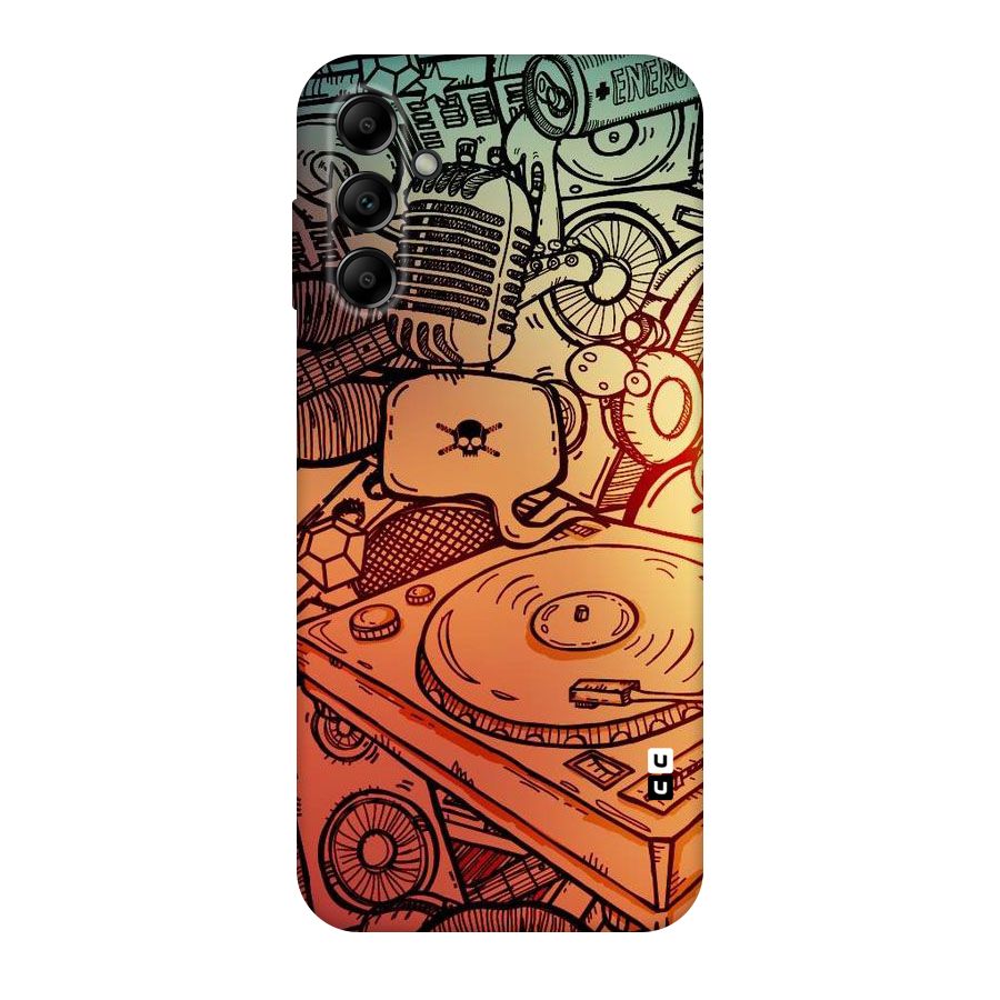 Vinyl Design Original Polycarbonate Back Case for Galaxy A14 5G