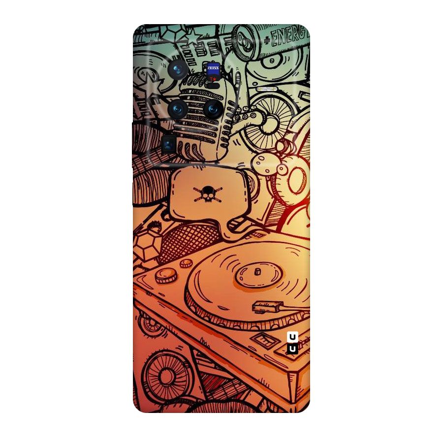 Vinyl Design Original Polycarbonate Back Case for Vivo X80