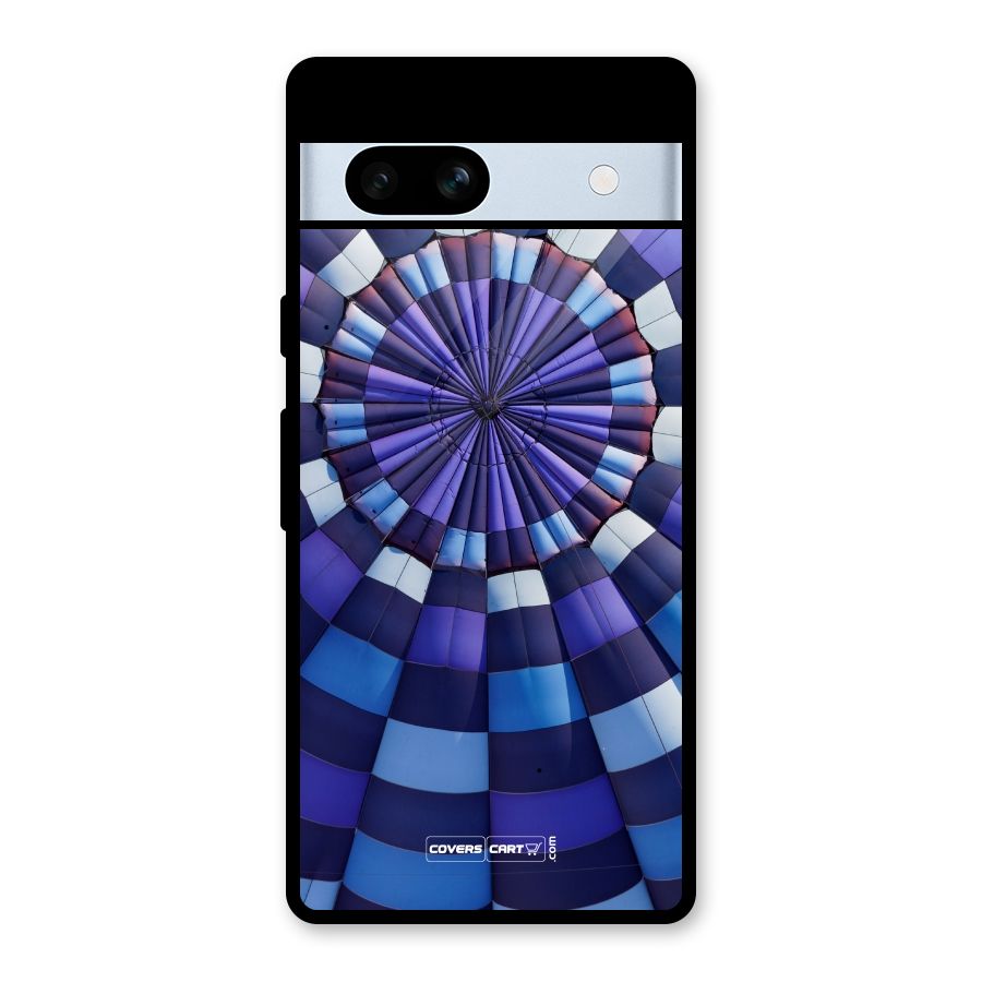 Violet Wonder Glass Back Case for Google Pixel 7a